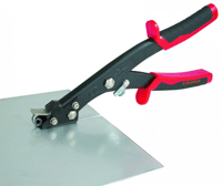Nibbler shears special stainless steel with built-in waste curl cutter