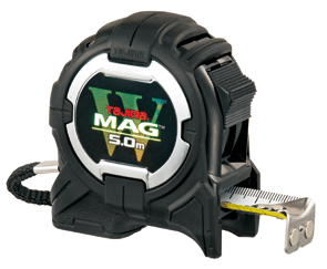 W-Mag rolbandmaat met dubbele magneet