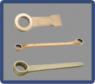 Non-sparking ring spanners