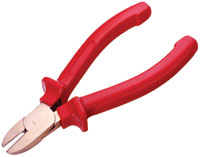 Non-sparking side cutting pliers