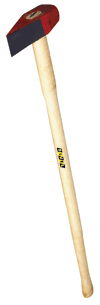 Fivel - Holzspalthammer mit Holz Stiel